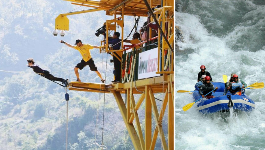 adventures sports in Rishikesh
