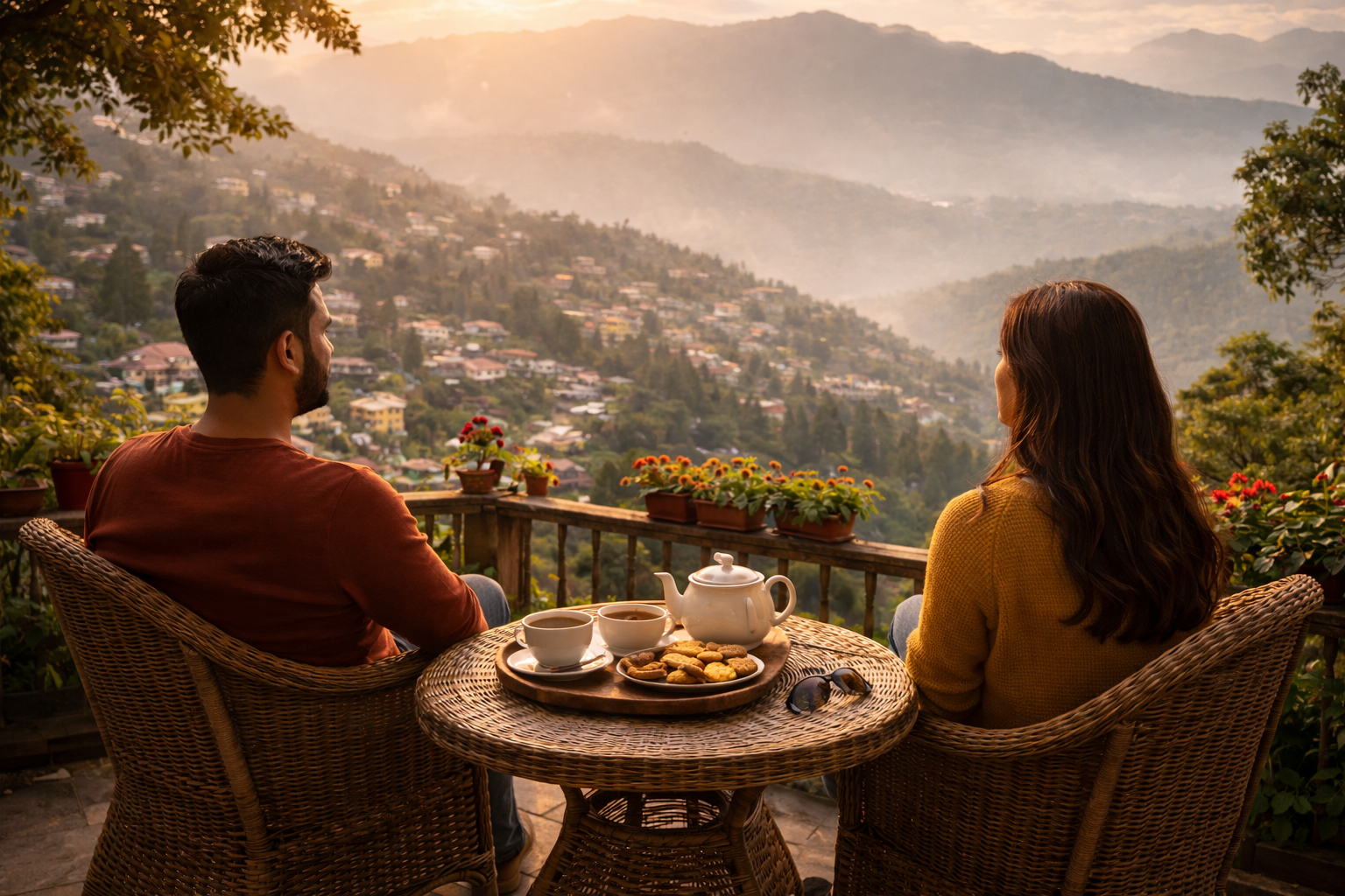 Relaxing afternoon in Mussoorie