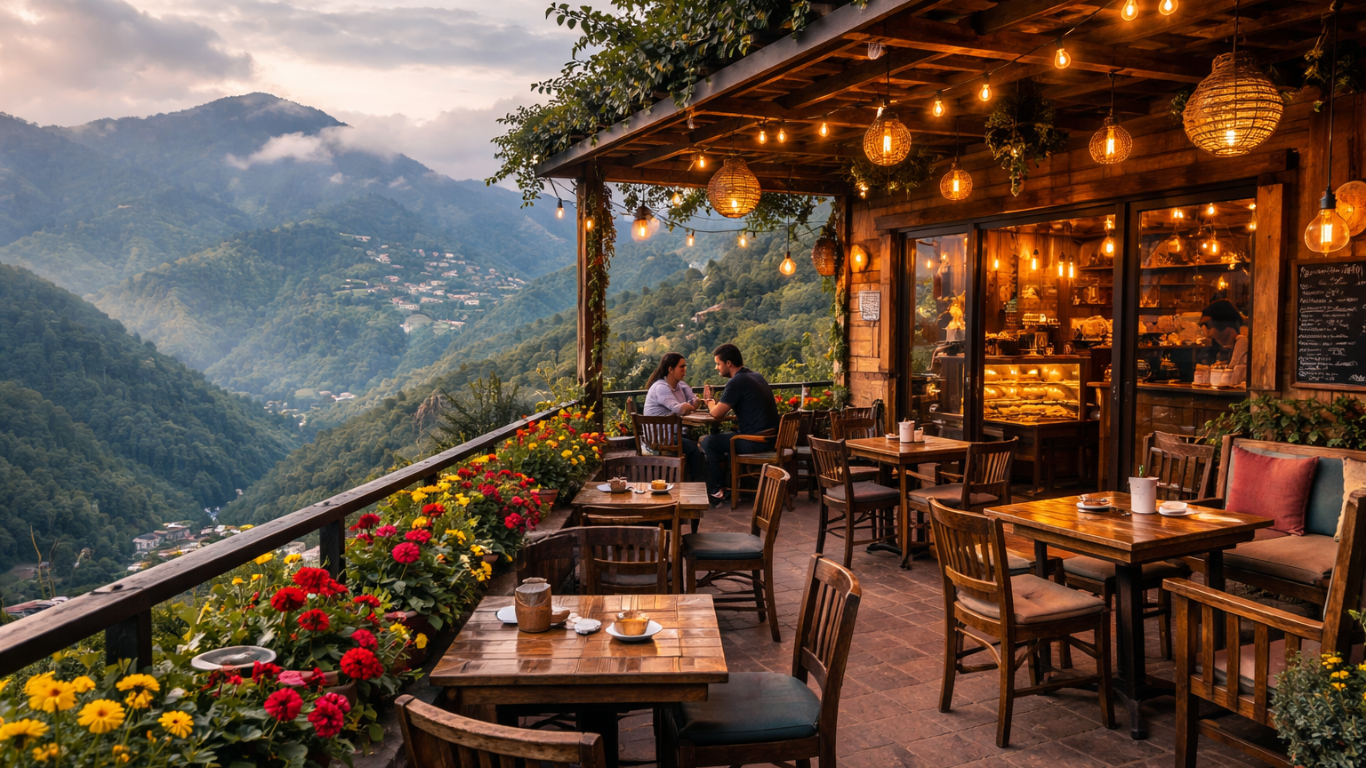 Cafe In mussoorie 