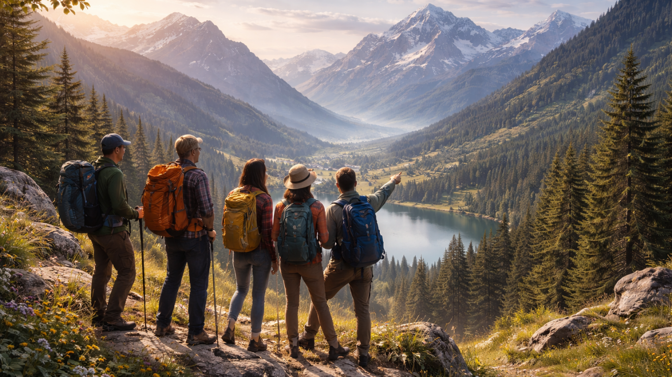 Peaceful stay in the mountains