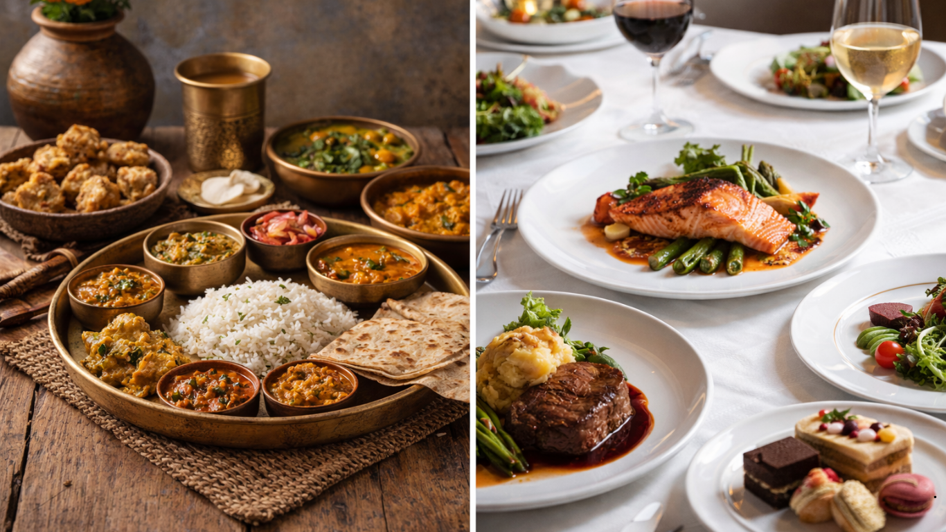 Homestay food vs hotel food experience