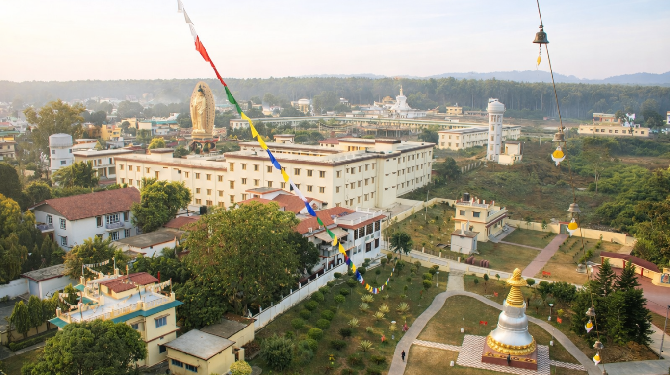 Residential area of Clement Town in Dehradun