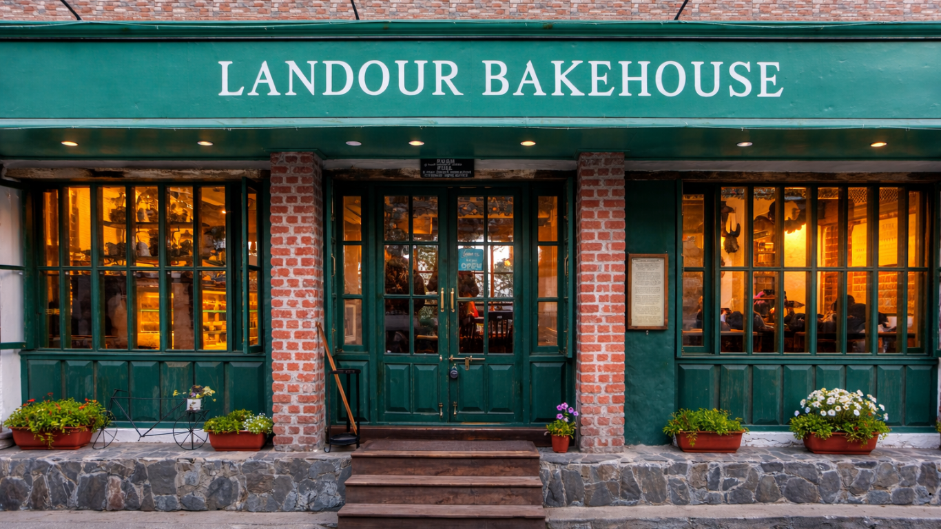 Landour Cafe in Mussoorie hill station