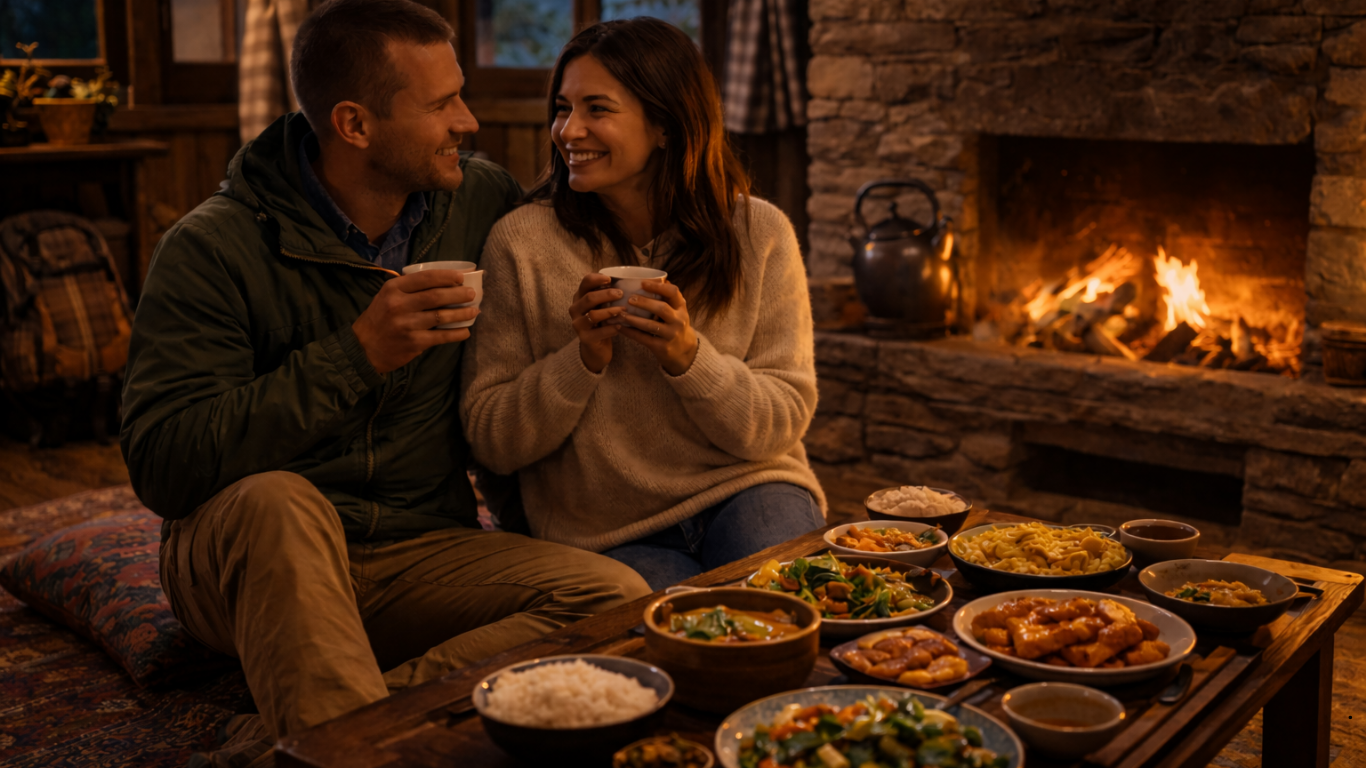 Safe and secure homestay in a peaceful location.