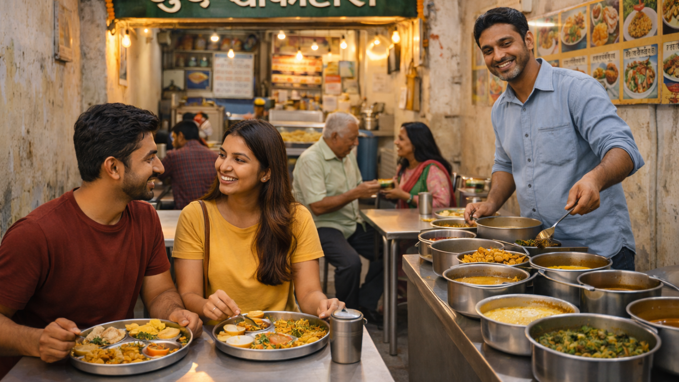 Hidden local eatery serving authentic food