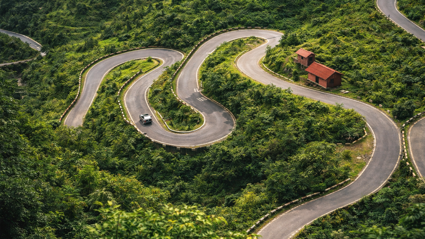 Beautiful scenic stay in the mountains