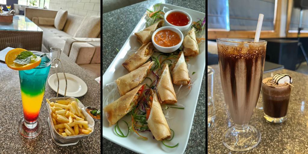 Modern ambience at Aristella Café & Bar