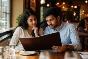 Restaurant booking, Booking a table
