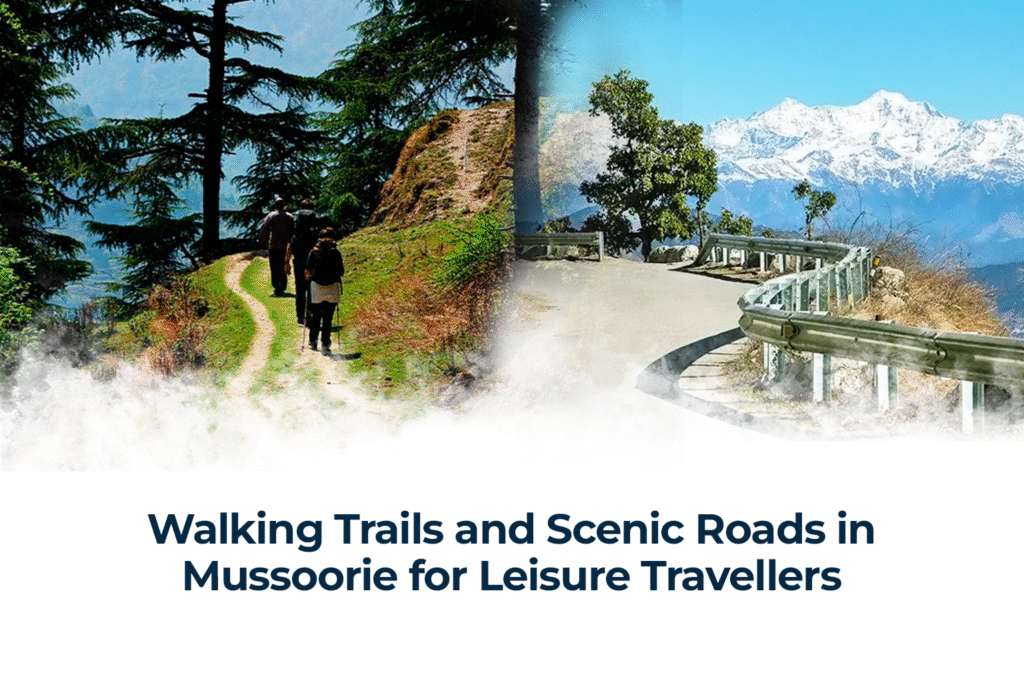 Walking Trails & Scenic Roads in Mussoorie for Leisure Travellers