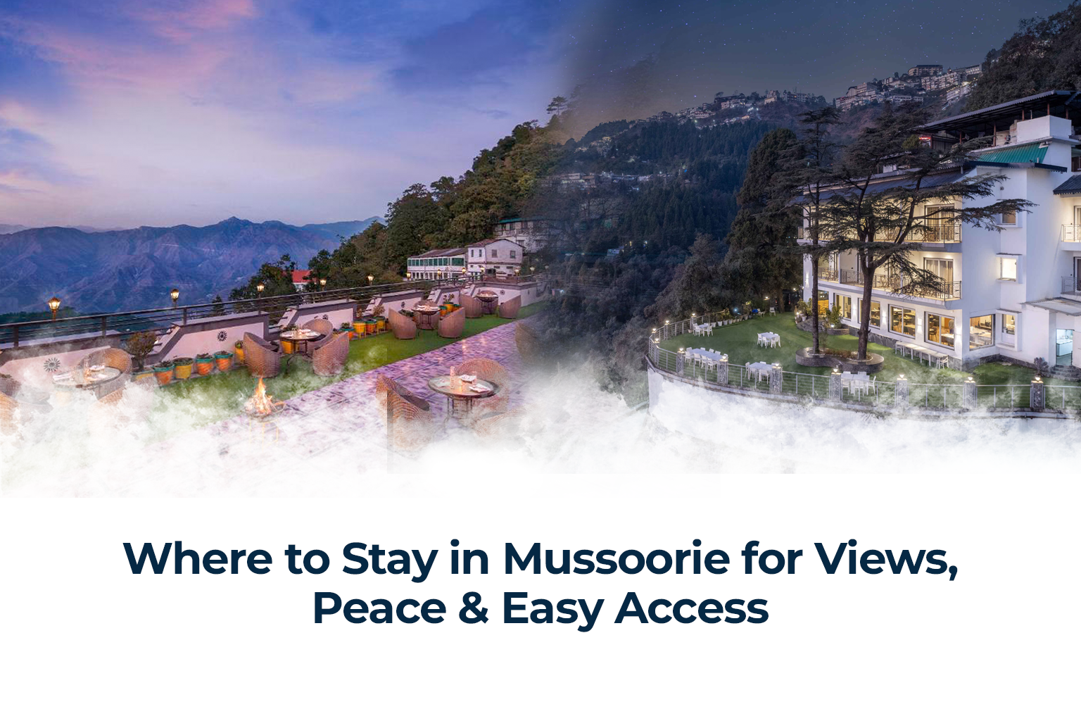 Where to Stay in Mussoorie